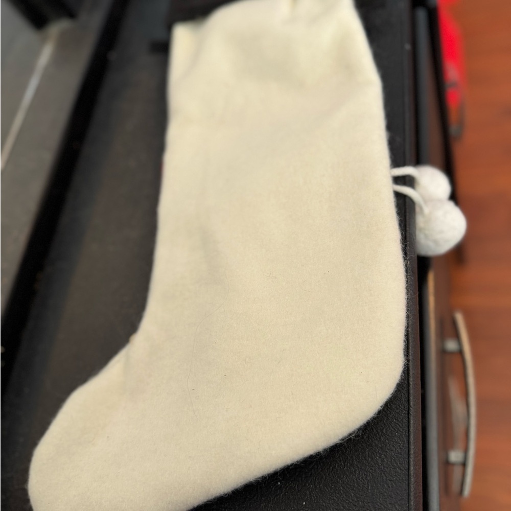 NEW Set of TWO Cute Snowman Christmas Stocking!Plus a mini Red Sticking Bag. NEW - Picture 12 of 16